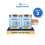 [Bundle of 3] Aptamil Gold+ Toddler Stage 3 (3x900g)