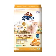 ยกกระสอบ Kaniva Fusion คานิว่า ฟิวชั่น สูตรพิเศษ สูตรใหม่ 3 รสชาติ อาหารแมว อาหารเม็ด แมว ขนาด 6 กิโ