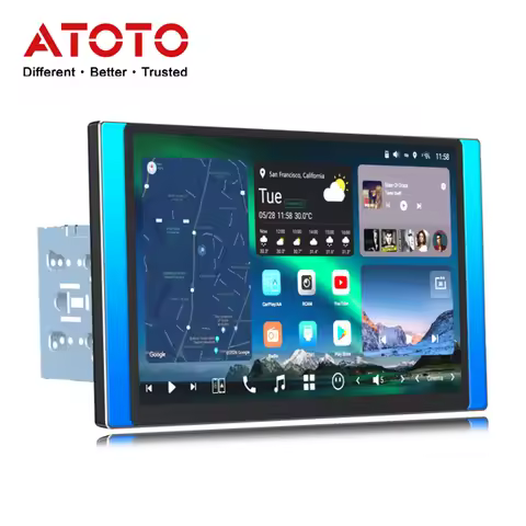 ATOTO 12.5 inch Car Radio Android Double 2 Din Stereo Big Screen Navigation Bluetooth 2Din Multimedi
