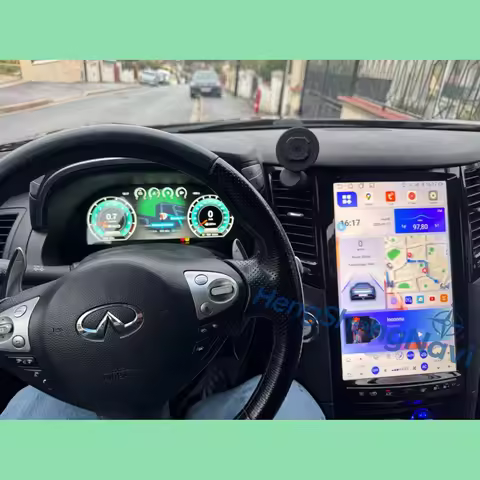 Digital Cluster Cockpit Screen For Infiniti FX35 FX37 FX45 FX50 QX70 2009 2010 -2016 LCD Virtual Clu