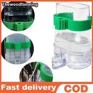 hewoodfameing Automatic Bird Water Dispenser Bird Drinking Feeder Transparent Bird Cage Water For Bu