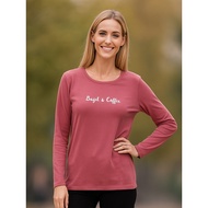 US Ladies Cotton Women Long Sleeve T-Shirt Size M-5XL 1127005 Summer
