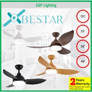 [Installation Promo] Bestar Raptor DC Ceiling Fan  33" / 38" / 48" with LED Light and Remote Control
