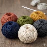 POKYESTER KNITTING YARN D27 KILAP & DOOP |MOST COMPLETE