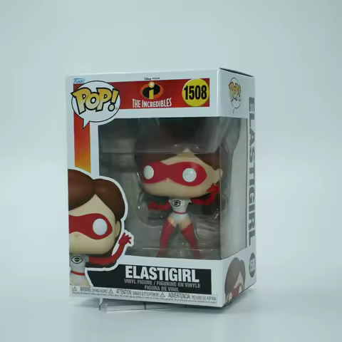 FUNKO POP Original Elastigirl & Mr. Chaoneng Anime Action Figures Toys For Boys Christmas Gift Colle