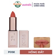 Son Thỏi Australis Dưỡng Môi #Pose - Hồng Đất 3.2g