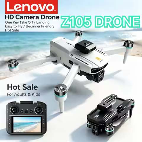 Lenovo Z105 8K Dual Camera Drone Brushless Motor Optical Flow Positioning with 4.3'' Screen Remote C