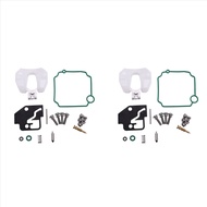 (LN1G) 2 x Boat Engine Carburetor 3V1-87122-0 3V1871220 3V1871220M For Tohatsu Nissan Outboard Motor
