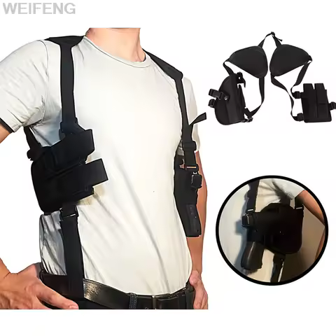 Concealed Carry Shoulder Holster Adjustable Underarm Armpit Pistol Holster Fits for GL 17/18/19/22/4