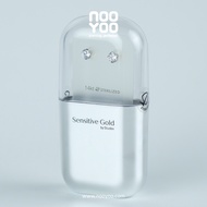 NooYoo ต่างหูสำหรับผิวแพ้ง่าย STERILIZED 14K 5 mm CZ (ก้านขาว/ทอง/โรสโกลด์)