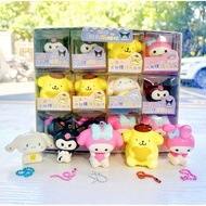 [SG Seller]Kids Sanrio Squishy Keychain Cute Kuromi Melody Cinnamoroll Birthday Present Goodie Bag Filler Children Day