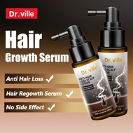 [READY STOCK] DR VILLE HAIR TONIC HAIR GROWTH SERUM ANTI HAIR LOSS | DR VILLE HAIR GROWTH SHAMPOO | 