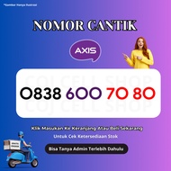 Nomor Cantik Axis Murah dan Rapi 11 Digit Support 4G LTE