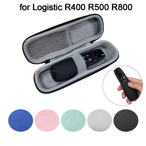 Daily Travel Storage Bag for Logitech Presenter R800 R400 Waterproof Hard Shell Carrying Case PPT Po