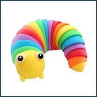 Slug Fidget Toy Slug Fidget Kids Adults Sensory Toy Flexible Hand Worm Compact Easter Basket Stuffer