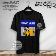 Kaos Plesetan Oskadon Mesin Jebol Parodi Lucu Baju Cewe Cowo Cotton Combed 30s Aneka Warna TWA116