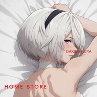 Nier Series 2b Nierautomata Dakimakura Cover Anime Double-Sided Print Pillowcase Life-Size Body Pill