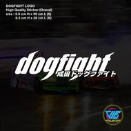DOGFIGHT Sticker / Decal (High Quality Sticker) car decal car sticker decal sticker