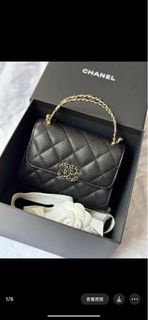 Chanel 23P Kelly 荔枝皮小號小廢包