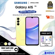 Samsung Galaxy A15 5G (8GB+256GB) | 6.5" 90Hz Display | 50MP Camera 25W Fast Charge| 1 Year Warranty