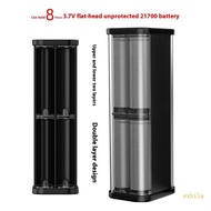 exhila 8 Section 21700  Container Quick Assembly Power  Box Fast Charging Transparent Case