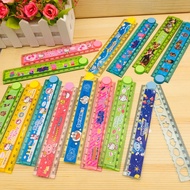 Gratis Ongkir - Penggaris Lipat Plastik Anak / Mistar Lipat Motif Karakter / Penggaris Lipat 30 CM