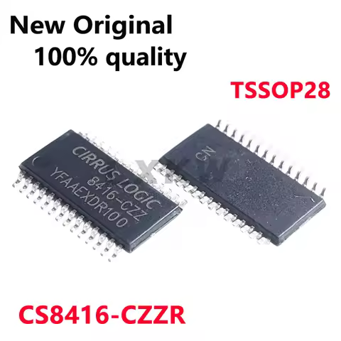 2~5/PCS New Original CS8416-CZZR 8416-CZZR TSSOP28 Digital audio receiver chip In Stock