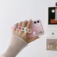 Cute Bracelet wrist strap Phone Case For Samsung Galaxy J2 J3 J4 J5 J6 J7 Prime J8 A5 A6 A7 A8 Plus A9 Candy Clouds Soft Cover