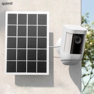 QUIM Solar Panel for Rings Camera 5 5mm 3 5mm Rings Solar Panel for Security Camera Rings Solar Pane