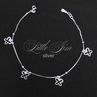 Little Jim Butterfly Charm Anklet Chain 9 Inches for Ladies Jewelry AKAB2