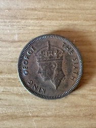 英皇喬治六世統治時期  1949年香港五仙