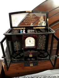 古董音樂時鐘珠寶盒
