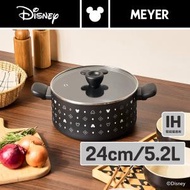 美亞 - (電磁爐適用) 迪士尼有蓋不黏燜煮鍋 24CM/5.2L-MEYER(#18229-T)