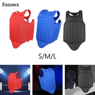 [AbabixaMY] Karate Chest Protector Taekwondo Protector Vest Muay Thai Rib Shield Armour Body