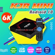 ใช้ดีมาก แอนดรอย 10 KJR MINI Android tv box Ram 2G. Rom 16G. Allwinner H616 รองรับสายแลน ไวไฟ มีบูลทูธ ภาพชัดรองรับ 6K player มีพร้อมส่ง