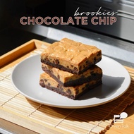 Chocolate Chip Brookie Size 3x3 Inches | Oven Talk