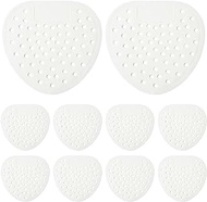10 PCS Urinal Screen Deodorizer, About 30 Day Use Anti Splash Urinal Screen, Long Lasting Urinal Deodorizer Mats, Prevent Clogging Toilet Splash Mat, Splash Odor Protection for Home School -ce