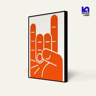 Poster Frame & MDF Metal Hand Gesture 40x60 cm | 30x40 cm | 20x30 cm