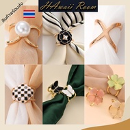 Scarf Brooch Ring Shawl