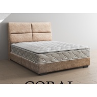 CORAL BEDFRAME SET -MATTRESS 10'' -PERABOT - FURNITURE-SARAWAK kuching - ready stock