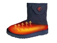 ThermalStep Heated Slipper Boot for Men and Women – Upgraded 2024 Edition Rechargeable Foot Wear wit