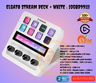 ELGATO STREAM DECK (สตรีมเดค) PLUS WHITE EDITON (สีขาว) (10GBD9911)ประกัน 2 ปี ของแท้