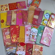 Assorted Angpow Angpao Angpau Collection -Red Collection Chinese New Year's Day Cover Deepavali