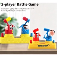 Children's Red and Blue Offensive and Defensive Battle Mini Figures Toy Parent-Child Interactive Gam
