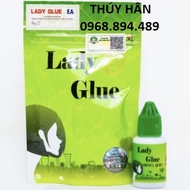 Blue lady Eyelash Glue Eyelash Extensions _ Eyelash Curling Tools si _ mi fan _ mi Tray _ Thuy Han