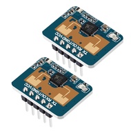 2 PCS LD2410C Sensor Modul HLK-LD2410 Radar Kehadiran Manusia LD2410 Radar Sensor Tanpa Sentuhan 24G