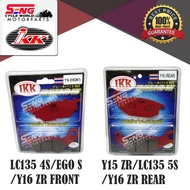 YAMAHA LC135 4S / EGO S / Y16 ZR FRONT / REAR DISC PAD - IKK THAI