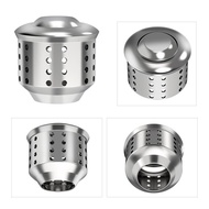 Coffee Pot with Splash-Proof Valve304Stainless Steel Splash-Proof Cap Anti-Flutter Cover Universal A