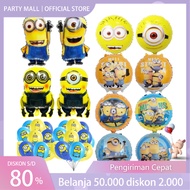 M1ni0ns Theme Foil Balloons M1ni0n Jumbo Round Balloons Children's Birthday Party Decoration Supplie