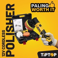 TIP TOP 4 INCH CORDLESS POLISHER / MESIN PEMOLES 12V (BPR-120) - GROOVYGALAXYGOODS